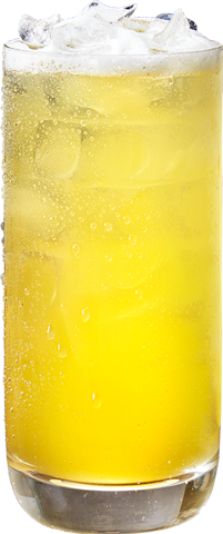 Citrus Mango — Bright lemonade blended with sun-ripened mango. The lightest one we pour.